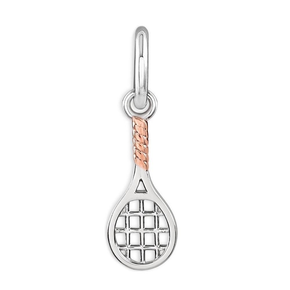 Silverworks Southern Tennis Racket Charm